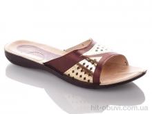Шльопанці DeMur W7149-brown