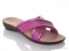 Шльопанці DeMur W7153-fuchsia