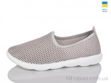 Слипоны Inblue S19 беж біл.п.