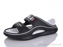 Шлепки Alimama-Girnaive 808 black-white