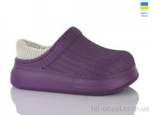 Галоші Lot Shoes 6001 т.фіолет