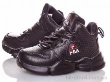 Кроссовки Waldem 142-1(26-30)Black_к-з