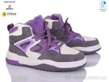 Кроссовки Clibee-Doremi T200-2 white-purple