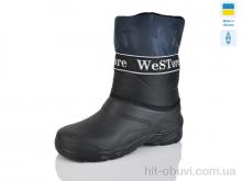Сапоги из пены SANLIN Чобіт жін.замок Westore чорний