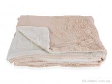 Домашній текстиль Obuvok 11401 l.beige 160*200
