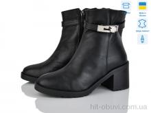 Черевики L.Shoes 2512-6 чорний к. байка
