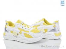 Кросівки Синдикат взуття M2 yellow-white