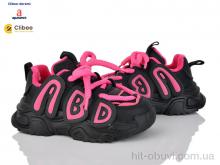Кросівки Clibee-Doremi AX36-27 фліс black-pink