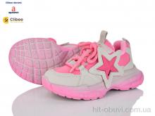 Кросівки Clibee-Doremi AB610-1 фліс grey-pink