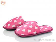 Тапки Jumay Капці жін серце рожеві