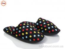 Тапки Jumay Капці жін кулька чорні