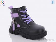 Ботинки Леопард A005 black-violet