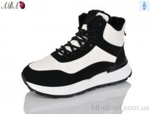 Черевики Aba, 8711 beige-black