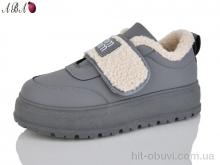 Туфлі Aba T015 grey