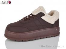 Кросівки Aba, T018 d.brown