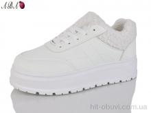 Кросівки Aba, T018 white