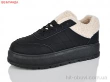Кросівки QQ&Панда T018 black