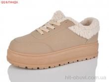 Кросівки QQ&Панда T018 brown