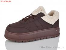 Кросівки QQ&Панда T018 d.brown