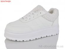 Кросівки QQ&Панда T018 white