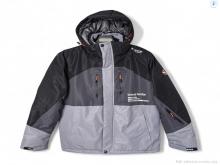 Куртка Audsa S24007-22 black-d.grey-grey