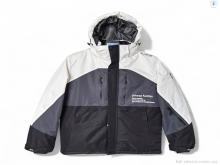 Куртка Audsa S24007-68 white-grey-black