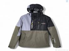 Куртка Audsa S24039-10 khaki-grey-black