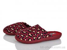 Капці Soylu NT002-4 bordo