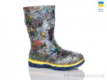 Резиновая обувь Lot Shoes N001-2 сірий