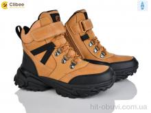 Ботинки Clibee HC357 camel-black