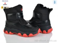 Дутики Clibee-Doremi H555-1 black-red