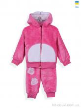 Комплекти дитячі Kir15 29183 рожевий батнік-штани