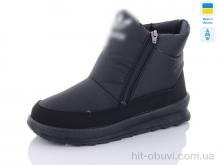 Черевики Selena 114ADS чорний ч/п