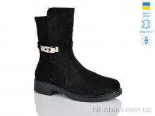 Черевики Sali 181A чорний з. зима