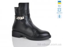 Черевики Sali 81H чорний к. зима