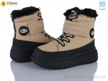 Ботинки Clibee HB532 khaki-black