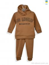 Комплекти дитячі Kir15 18828 батнік-штани капучіно