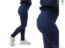 Лосины Sport style 7004 т.синій