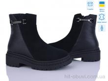 Ботинки Мрія 003 чорний к.з.