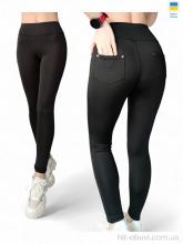 Лосины Sport style 731 чорний дубль