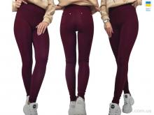 Лосини Sport style 731 бордовий