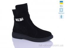 Ботинки Sali 281H чорний з. зима
