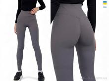 Лосини Sport style 5275 т.сірий з пушапом