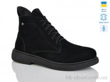 Ботинки Sali 25 чорний з. зима батал