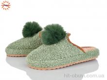 Капці Jumay Тапки жіночі Турція зелений