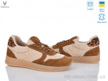 Кросівки Viscala 21263 руд. VL корич.хутро