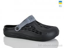 Кроксы DeMur СМ129 чор-сір.