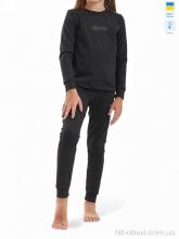 Термобелье Sport style Дитяча термо білизна дівчинка CLM чорний