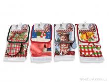 Полотенце Obuvok 3202 набір для кухні mix