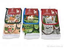 Полотенце Obuvok 3203 набір для кухні прихватка mix